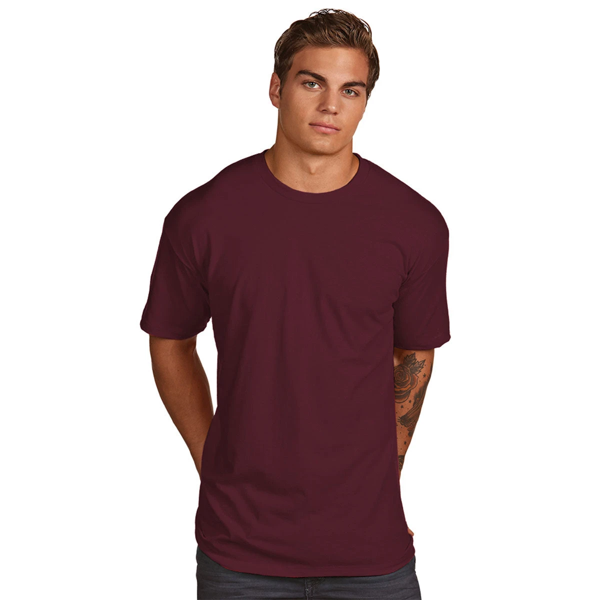 Antigua Men's Maroon Superior Tee 3 Antigua Men's Maroon Superior Tee