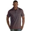 Antigua Men's Navy/Mango Quest Polo -Antigua 101302 537 HTF
