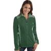 Antigua Women's Dark Pine/Dark Pine Heather Revolve Full Zip 1 Antigua Women's Dark Pine/Dark Pine Heather Revolve Full Zip -Antigua 104136 403 HTF