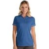 Antigua Women's Dark Royal/White Salute Polo 2 Antigua Women's Dark Royal/White Salute Polo -Antigua 104234 347 HTF