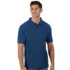 Antigua Men's Dark Royal Legacy Short Sleeve Polo Shirt -Antigua 104271 Dark Royal HTF