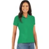 Antigua Women's Celtic Green Legacy Short Sleeve Polo Shirt -Antigua 104275 Celtic Green HTF