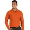 Antigua Men's Mango Tribute Long Sleeve T-Shirt -Antigua 104331 Mango HTF