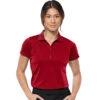 Antigua Women's Crimson Flex Polo -Antigua 104597 Crimson HTF