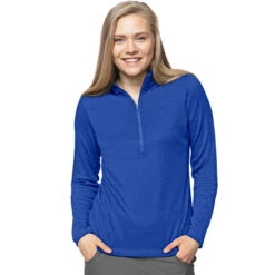 Antigua Women's Cobalt Avalon Pullover