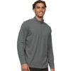 Antigua Men's Charcoal Heather Epic 1/4 Zip Pullover -Antigua 104642 Charcoal Heather HTF