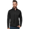 Antigua Men's Black Tribute 1/4 Zip Pullover -Antigua 104644 Black HTF