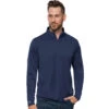 Antigua Men's Navy Tribute 1/4 Zip Pullover 1 Antigua Men's Navy Tribute 1/4 Zip Pullover -Antigua 104644 Navy HTF