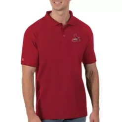 Antigua St. Louis Cardinals Legacy Pique Polo