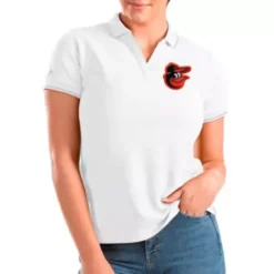 Antigua Women's Baltimore Orioles Affluent Polo