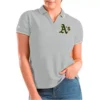 Antigua Women's Oakland Athletics Affluent Polo