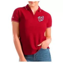 Antigua Women's Washington Nationals Affluent Polo