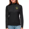 Antigua Women's Milwaukee Brewers Tribute 1/4 Zip -Antigua 19675911823