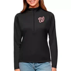 Antigua Women's Washington Nationals Tribute 1/4 Zip