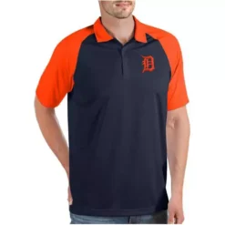 Antigua Detroit Tigers Nova Polo