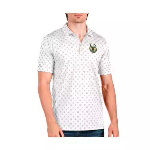 Antigua Milwaukee Bucks Spark Polo 4 Antigua Milwaukee Bucks Spark Polo - Image 2