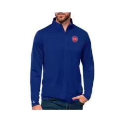 Antigua Detroit Pistons Tribute 1/4 Zip