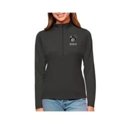 Antigua Women's Brooklyn Nets Tribute 1/4 Zip