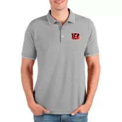 Antigua Cincinnati Bengals Affluent Polo