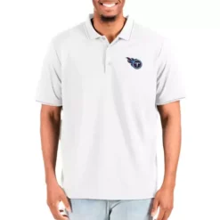 Antigua Tennessee Titans Big & Tall Affluent Polo