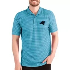 Antigua Carolina Panthers Esteem Polo