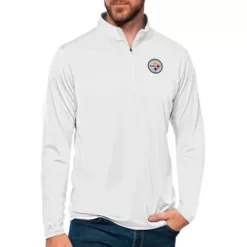 Antigua Pittsburgh Steelers Tribute 1/4 Zip
