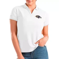 Antigua Women's Baltimore Ravens Affluent Polo