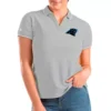 Antigua Women's Carolina Panthers Affluent Polo