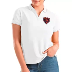 Antigua Women's Chicago Bears Mascot Affluent Polo
