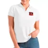 Antigua Women's Cincinnati Bengals Affluent Polo
