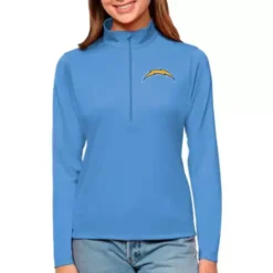 Antigua Women's Los Angeles Chargers Tribute 1/4 Zip