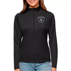Antigua Women's Las Vegas Raiders Tribute 1/4 Zip