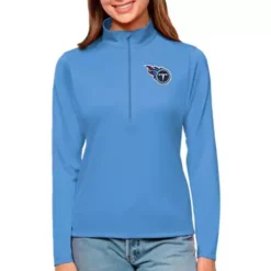 Antigua Women's Tennessee Titans Tribute 1/4 Zip