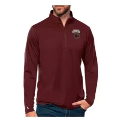 Antigua Montana Grizzlies W/Bear Logo Tribute 1/4 Zip Top