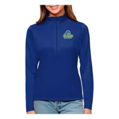Antigua Women's Delaware Fighting Blue Hens Tribute 1/4 Zip Top