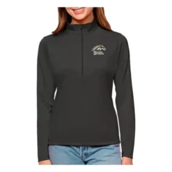 Antigua Women's Western Michigan Broncos Tribute 1/4 Zip Top