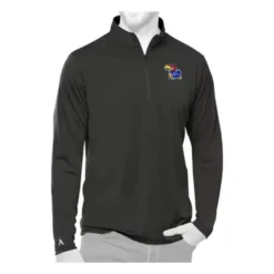 Antigua Kansas Jayhawks Tribute Rated 1/4 Zip Top