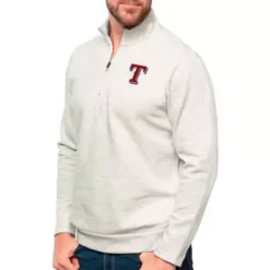 Antigua Texas Rangers Gambit 1/4 Zip