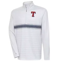 Antigua Texas Rangers Bullseye 1/4 Zip