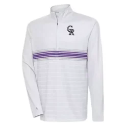 Antigua Colorado Rockies 2023 Bullseye 1/4 Zip